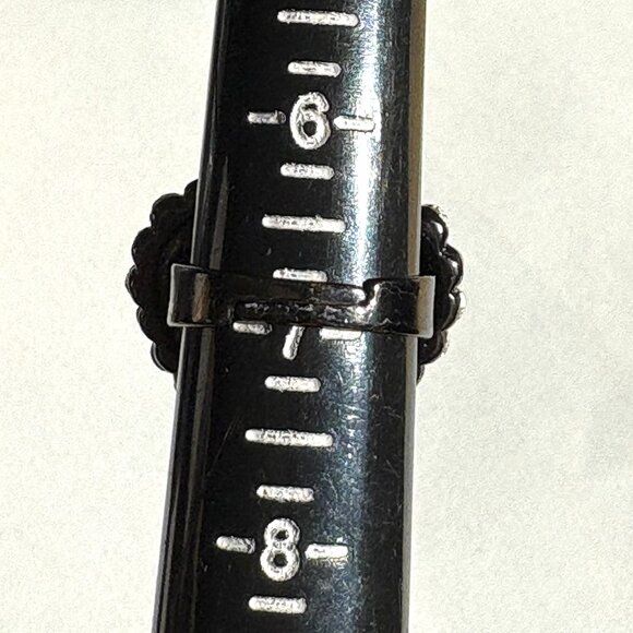 Stunning Heart Crystal Ring Size 7 - Picture 5 of 8